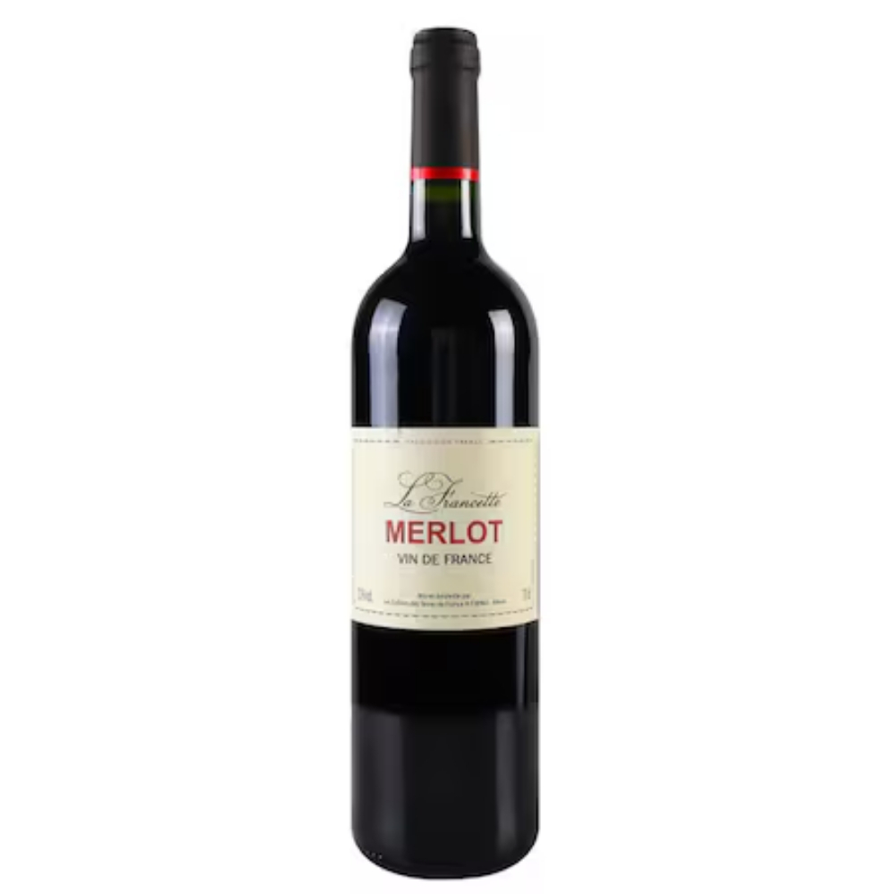 [589439] Vin Rouge Merlot La Francette - 75cl