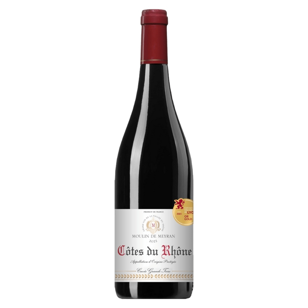 [681109] Vin Rouge Côtes du Rhône Moulin de Meyran - 75cl
