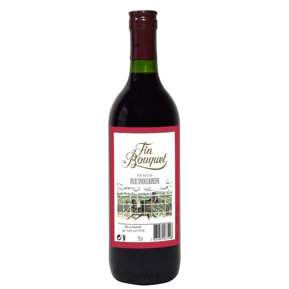 [563696] Vin Rouge de Table Fin Bouquet - 75cl