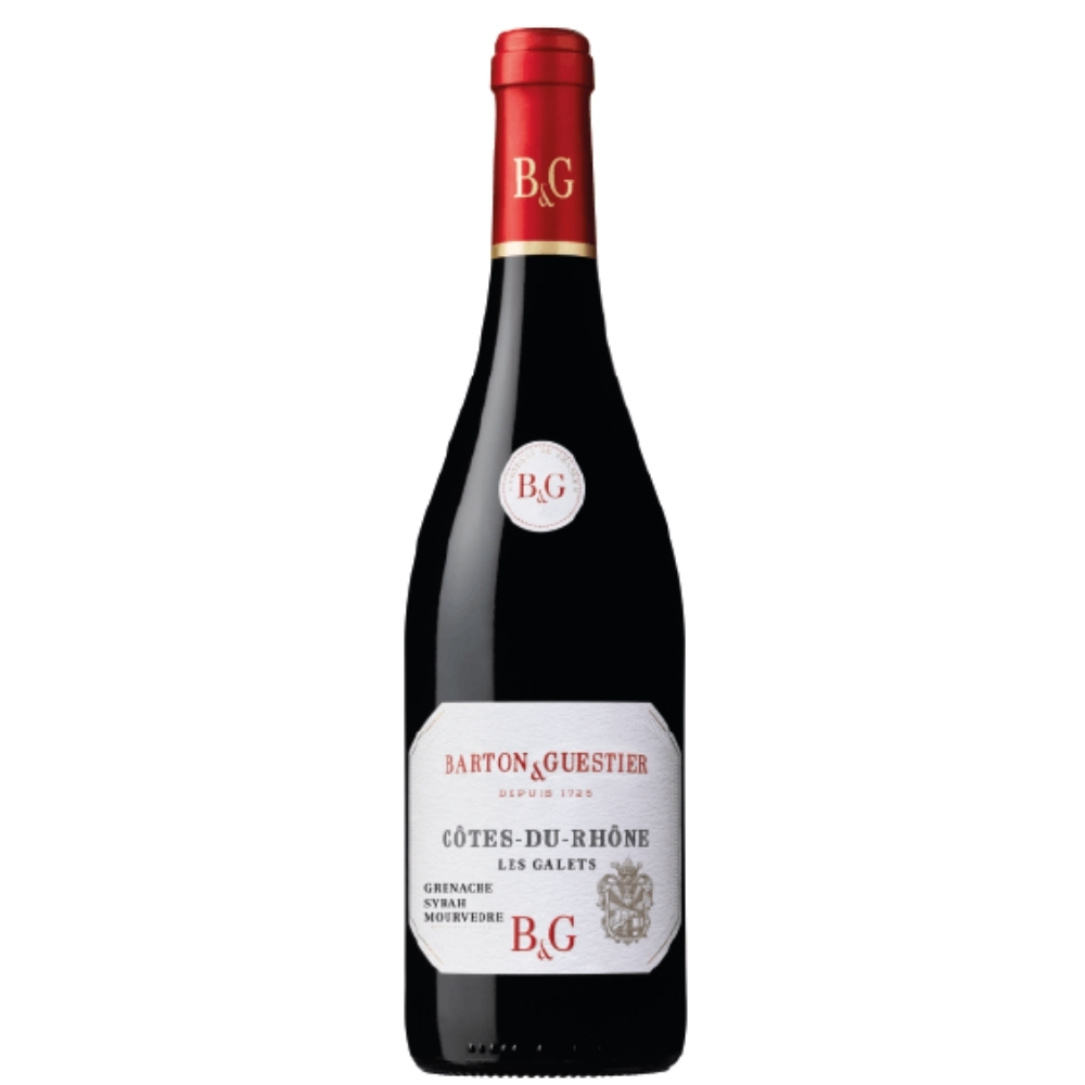 [683658] Vin Rouge Côtes du Rhône Les Galets Barton & Guestier - 75cl