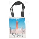 Tote bag - Sac tissu ville Rabat 38x32cm