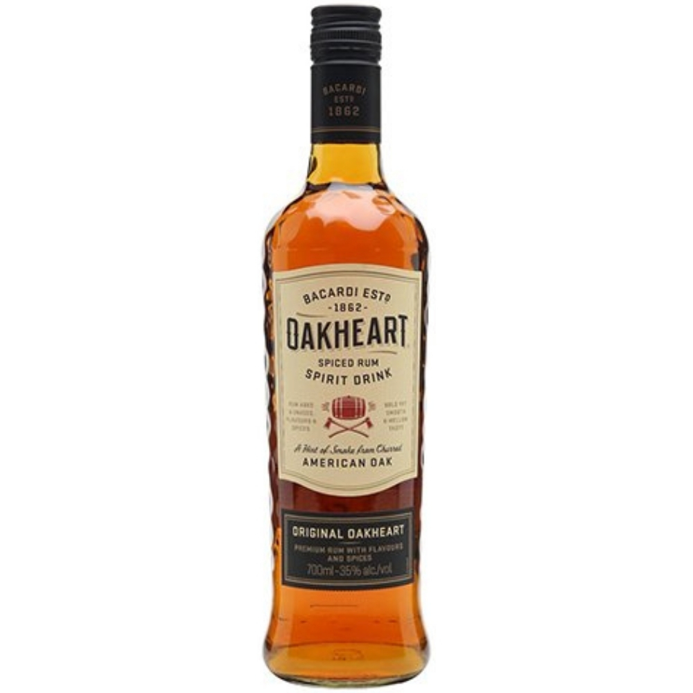 [424814] Rhum Ambré Bacardi Oakheart - 70cl
