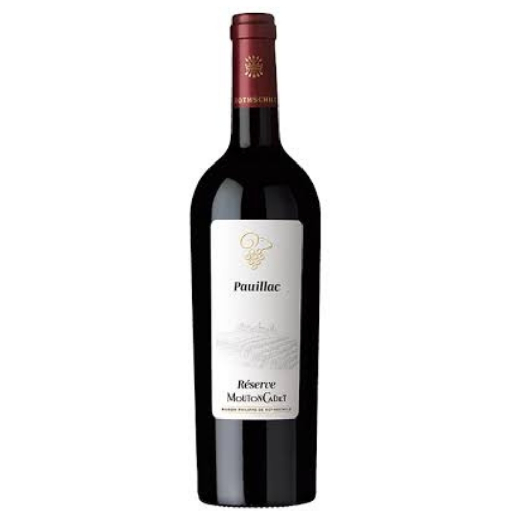 Vin Rouge Pauillac Réserve Mouton Cadet - 75cl