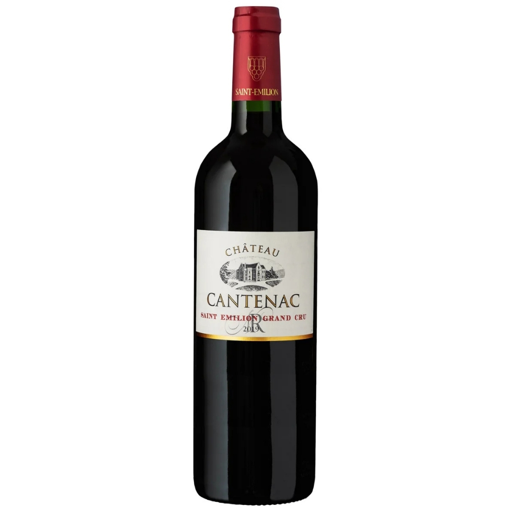 Vin Rouge Saint-Émilion Château Cantenac AOC (2014) - 75cl