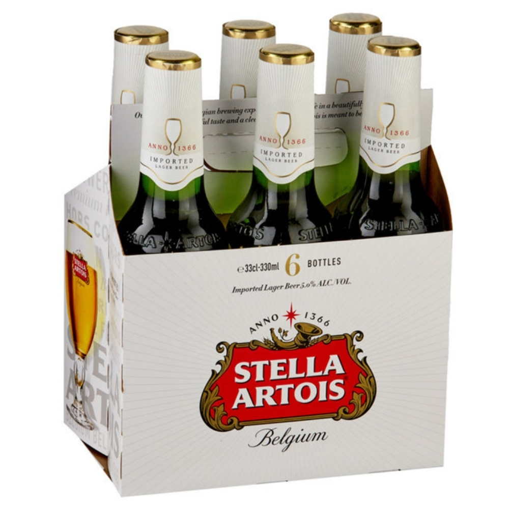 [226309] Pack 6x Bière Stella Artois - 33cl