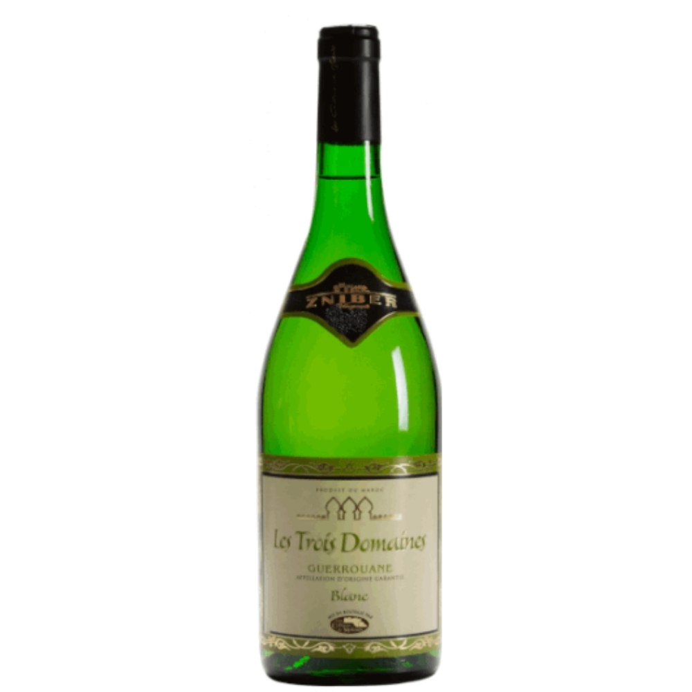 Vin Blanc Les 3 Domaines Guerrouane - 75cl