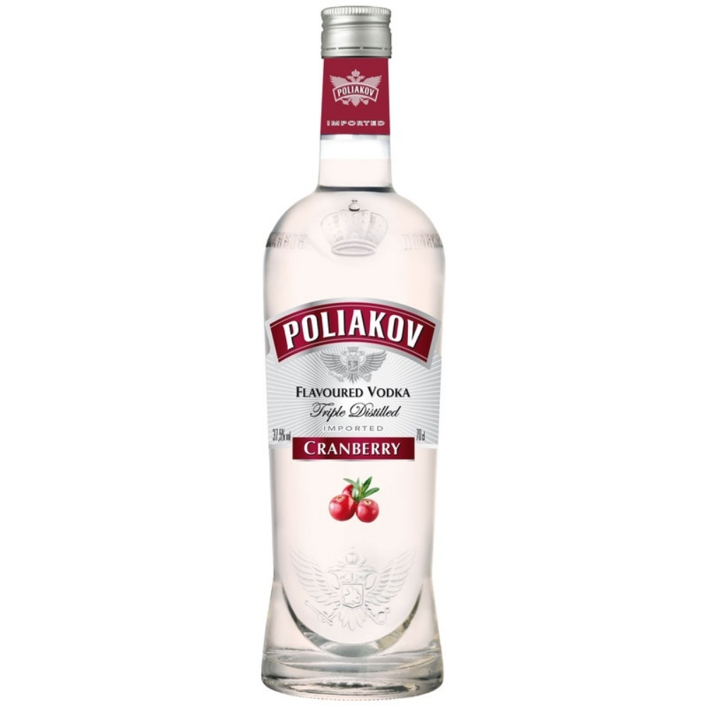 [70539] Vodka Poliakov Cranberry - (Volume à préciser)