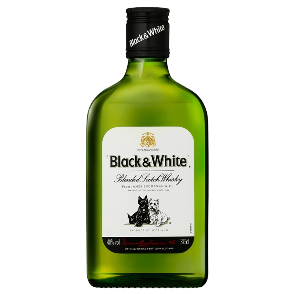 [6774] Whisky Black & White - 37,5cl