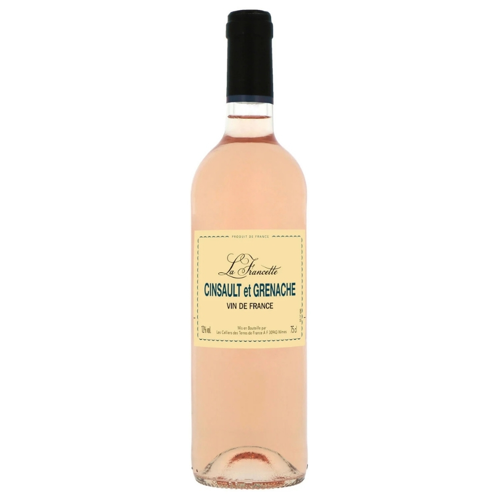 [610236] Vin Rosé Cinsault Grenache La Francette VDF - 75cl