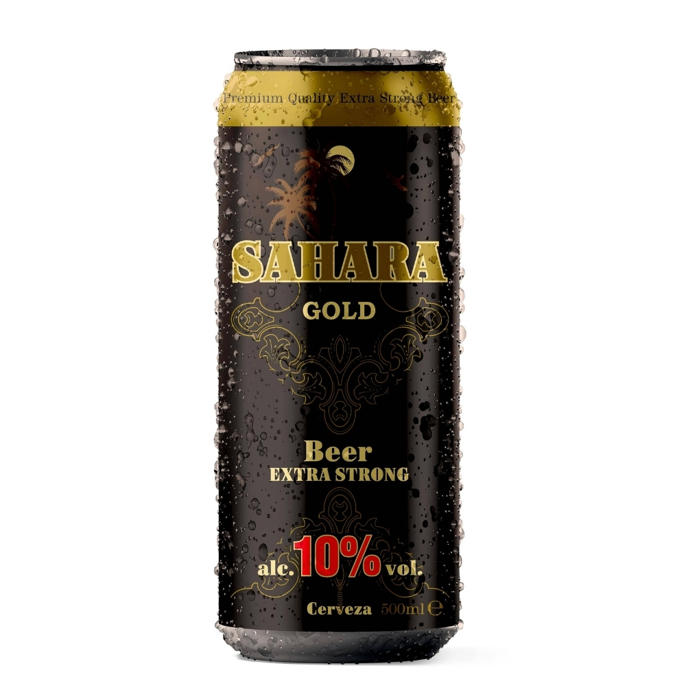 [730892] Bière Sahara Gold 10% - 50cl