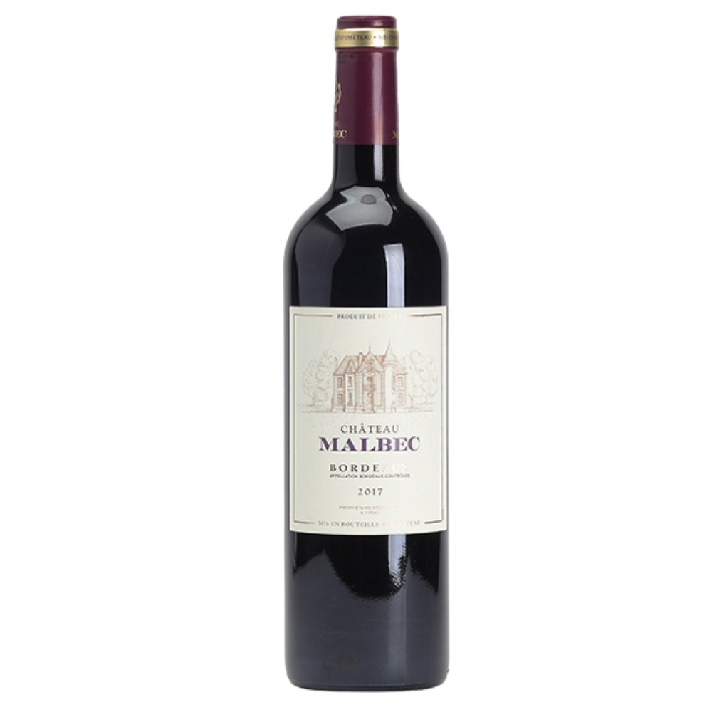 Vin Rouge Bordeaux AOC Château Malbec - 75cl