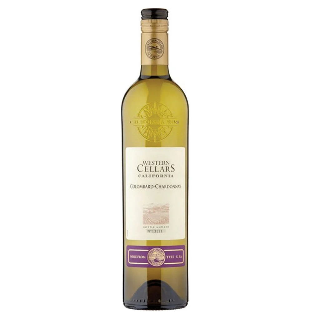 [225317] Vin Blanc USA Western Cellars Chardonnay - 75cl