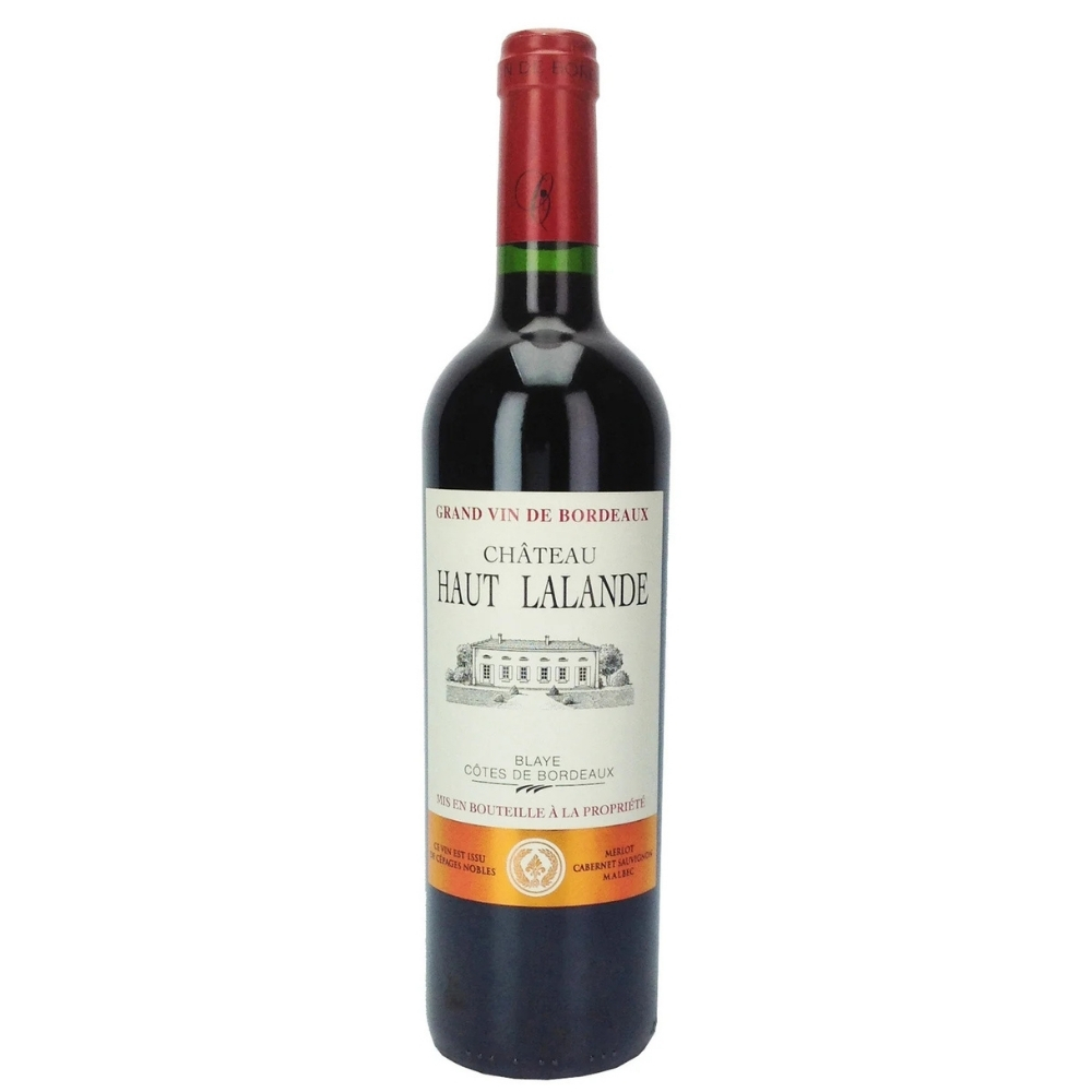 Vin Rouge Côtes de Bordeaux Château Haut Lalande Blaye - 75cl