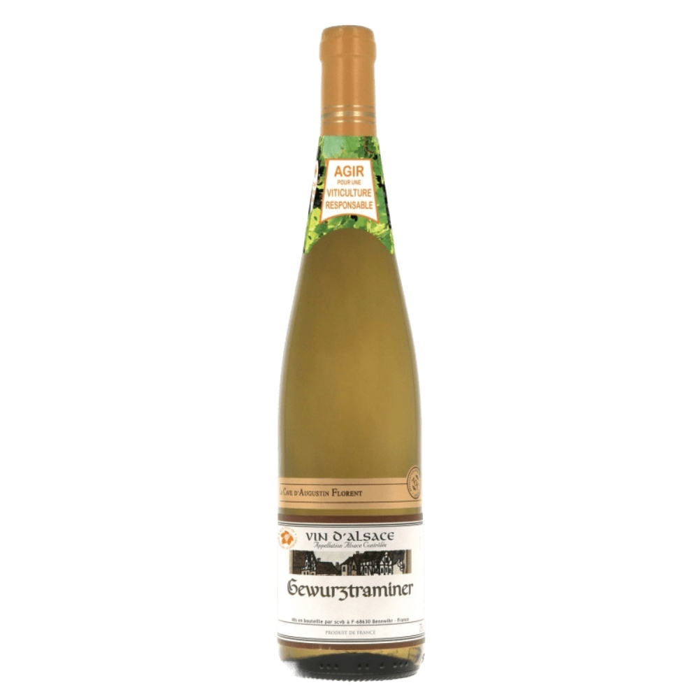 Vin Blanc Alsace Gewurztraminer Augustin Florent - 75cl