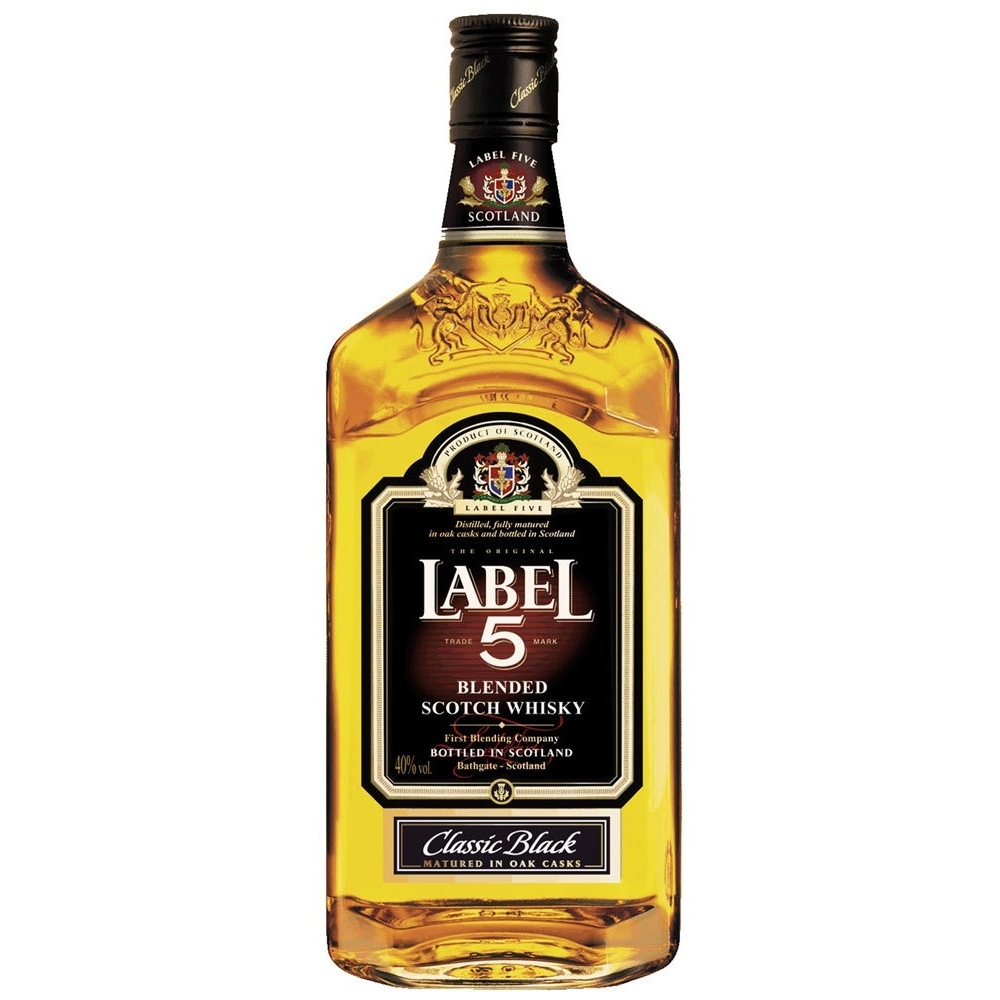 [193035] Scotch Whisky Label 5 Classic Black - 1L