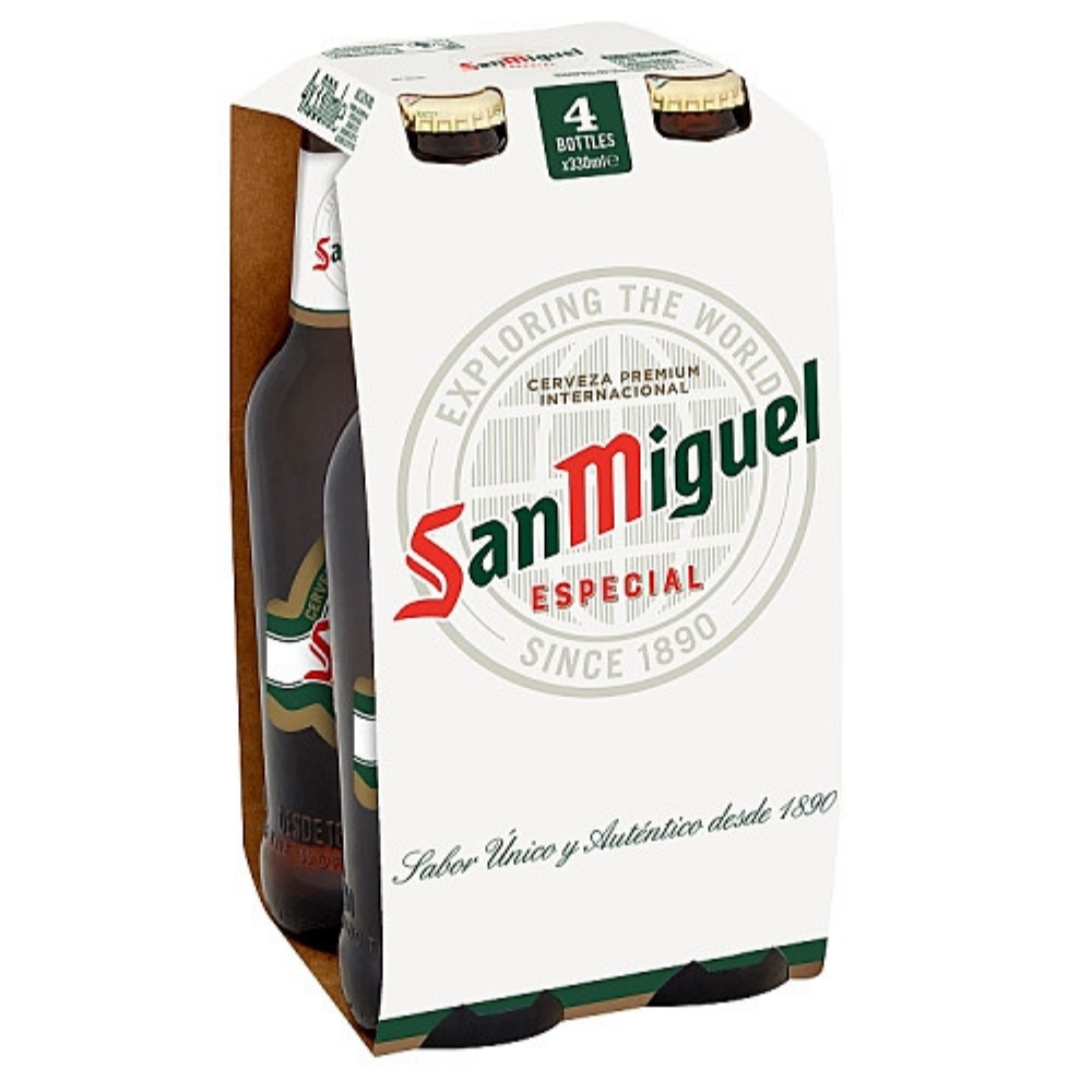 [28405] Pack 4x Bière San Miguel - 33cl